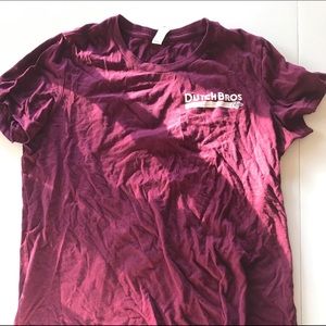 Maroon DUTCH BROS T-SHIRT